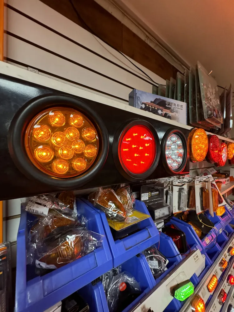 Focos LED en exhibici&oacute;n