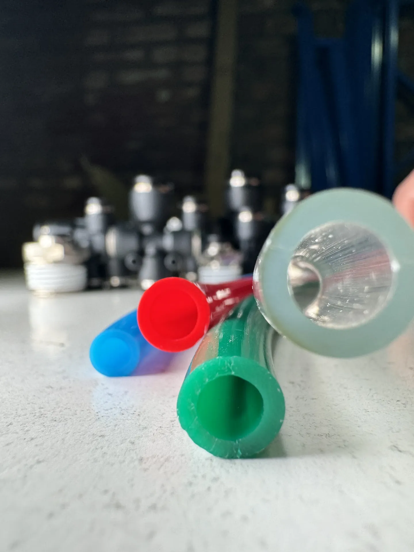 Mangueras de aire y poliuretano para camiones